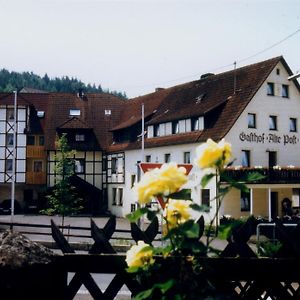 מלון Obertrubach Gasthof Alte Post Exterior photo