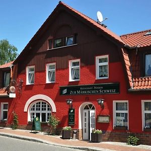 בוקו Hotel & Restaurant Markische Schweiz Exterior photo