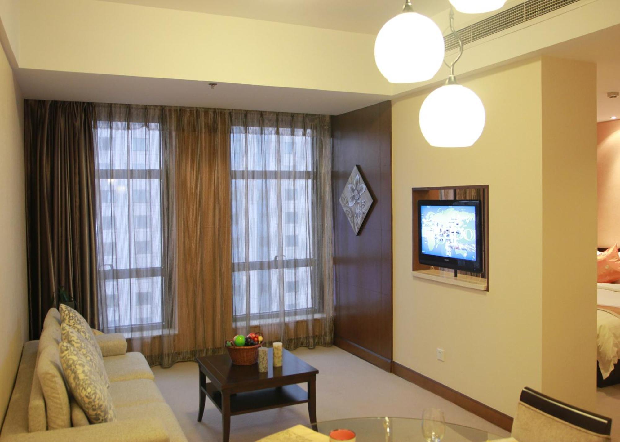 Dalian Asia Pacific Service Apartment מראה חיצוני תמונה