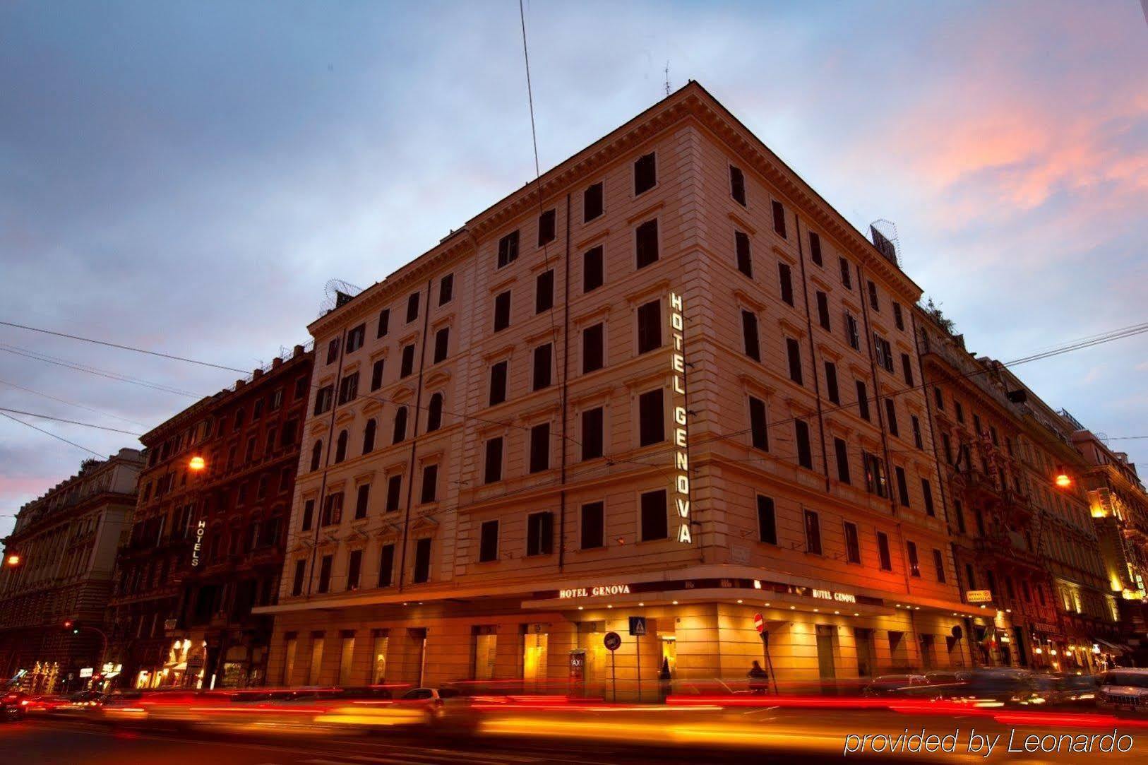 רומא Hotel Genova מראה חיצוני תמונה