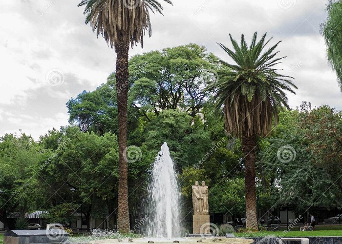 Italy Square Plaza Chile Mendoza Argentina Stock Image - Image of argentina ... photo