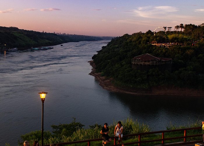 Tancredo Neves Bridge Iguazu Falls and the Triple Frontier: Argentina, Brazil and ... photo