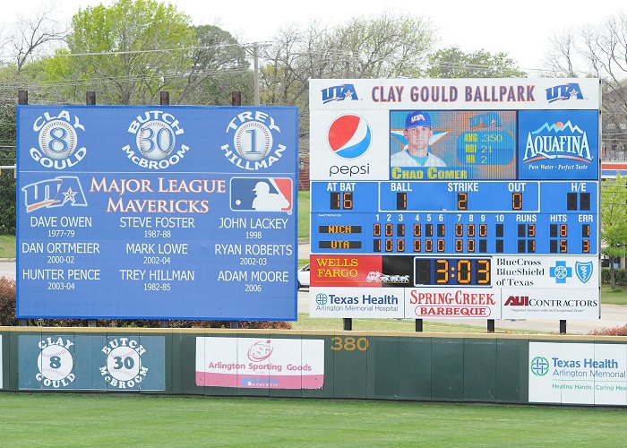 Clay Gould Ballpark Brag Board Added to Clay Gould Ballpark - University of Texas ... photo