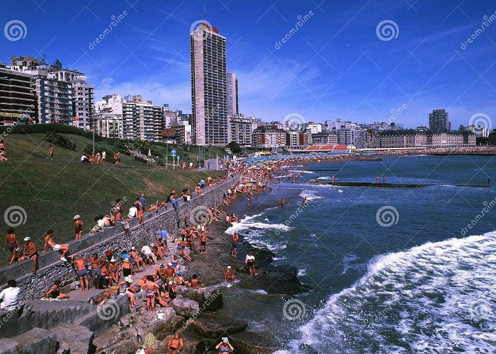 Bristol Beach Buenos Aires Argentina, Tourist City of Mar Del Plata with Beaches ... photo