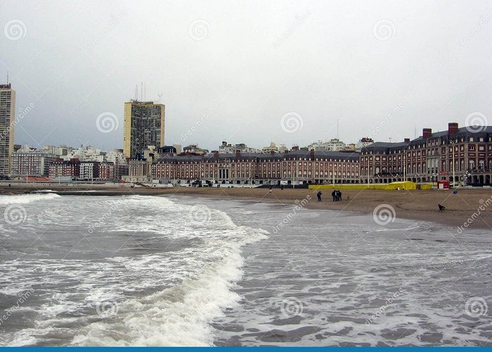 Bristol Beach Panoramic View of the City of Mar Del Plata Bristol Beach Casino ... photo