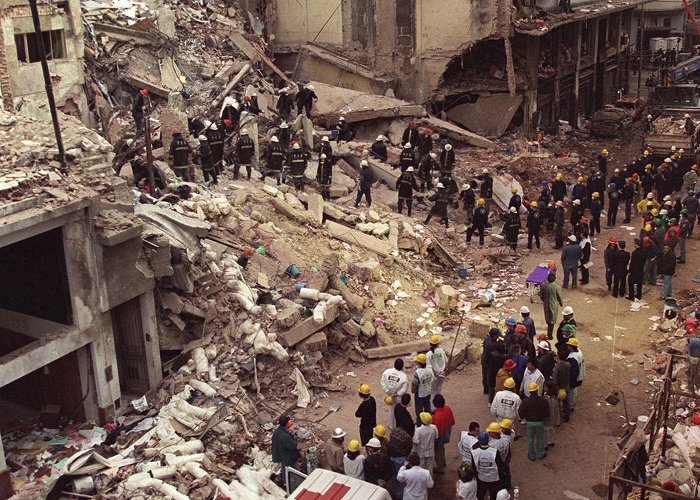 Golden Center A bomb destroyed a Jewish community center in Argentina in 1994 ... photo