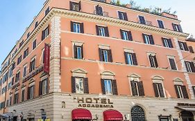 רומא Hotel Accademia Exterior photo