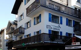 צרמט Hotel Garni Testa Grigia Exterior photo