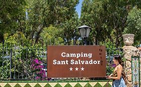 מלון קמארוגה Camping Sant Salvador Exterior photo