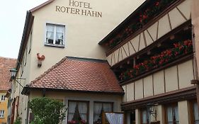 רוטנבורג אוב דר טאובר Hotel Roter Hahn Exterior photo