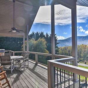 הוילה Swannanoa Blue Ridge Cabin On 6 Acres Hot Tub And Mtn Views! Exterior photo