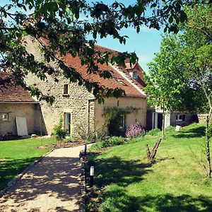 לינה וארוחת בוקר Saint-Julien-de-Civry Le The Au Jardin Exterior photo