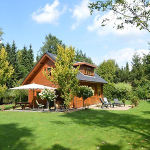 Wissel Wooden Villa On The Veluwe Exterior photo