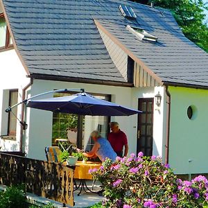 Schlettau Holiday Home In Saxony With Private Terrace Exterior photo