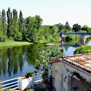 לינה וארוחת בוקר Pessac-sur-Dordogne Au Bord De L'Eau Exterior photo