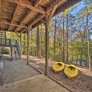 Lavonia Luxe Lake Hartwell Waterfront Getaway With Fire Pit! Exterior photo