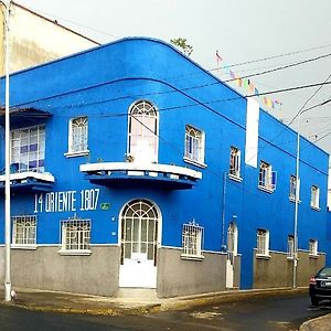 מלון Hostal Azul Puebla Barrio El Alto Exterior photo