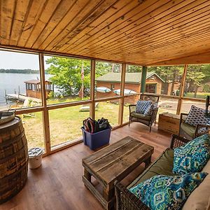 הוילה Pequot Lakes Cabin With Dock On Loon Lake! Exterior photo