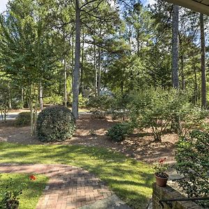 Rustic Pinehurst House With Fire Pit And Game Room Exterior photo