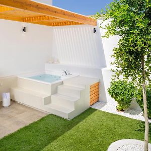 איריון Ethos Luxury Home - Seaview Villa With Hot-Tub! Exterior photo