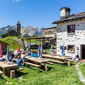 הוילה Brusio Rifugio Alpe San Romerio Exterior photo