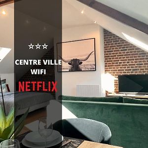 אמיינס Downtown Loft - Centre Ville - Wifi - Netflix Exterior photo