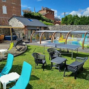 מלון Saint-Hilaire-sur-Helpe Duplex Swimming Cats Exterior photo
