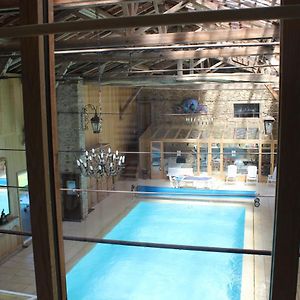 הוילה Jumilhac-le-Grand Manoir La Force Avec Piscine Et Spa Exterior photo