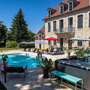 לינה וארוחת בוקר Domblans Le 49 Cote Parc & Spa Exterior photo