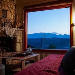 הוילה Agios Sillas Quiet Little Country House With Breathtaking View Exterior photo