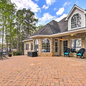 Mount Gilead Grand Mt Gilead Villa On Lake Tillery With Dock Exterior photo