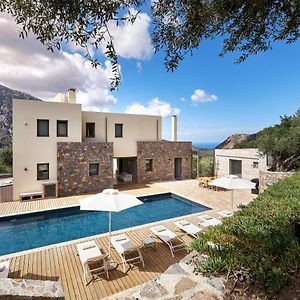 Vrachasi Villa Adagio With Private Eco-Friendly Heated Pool Exterior photo