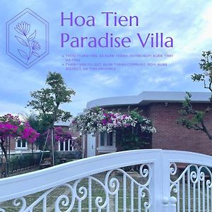 הא טין Hoa Tien Paradise Villa Exterior photo