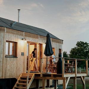 הוילה Oberschneiding Wohnwagon Paul - Autarkie Erleben! - Tiny House Exterior photo