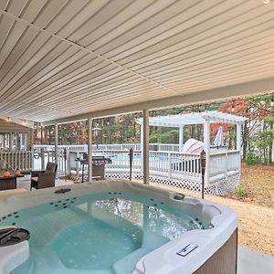 Saylorsburg Pocono Home With Hot Tub, Fireplace And Game Room! Exterior photo