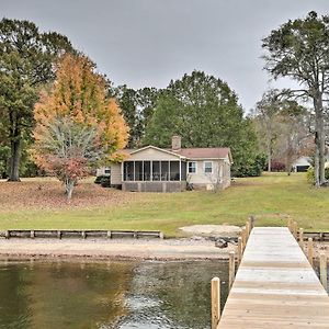 Cross Hill Lakefront House With Boat Ramp, Dock And Sunset Views! Exterior photo