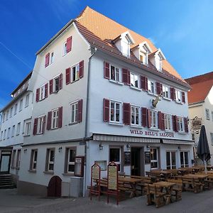 מוסבאך Hotel Goldener Hirsch Mosbach Exterior photo