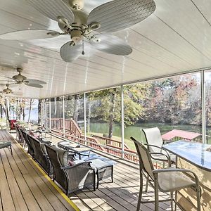 הוילה Abbeville Pet-Friendly Lakeside Retreat With Dock! Exterior photo