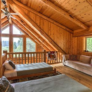 McCloud Log Home On 40 Private Acres By Mt Shasta Ski Park Exterior photo