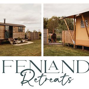 הוילה קאמברידג' Fenland Retreats At Willow Grange Farm Exterior photo