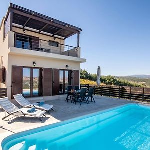 Epano Vathia Brand New Luxury Villa Dafne With Heated Pool Exterior photo