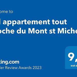 פונטורסון Bel Appartement Tout Proche Du Mont St Michel Exterior photo