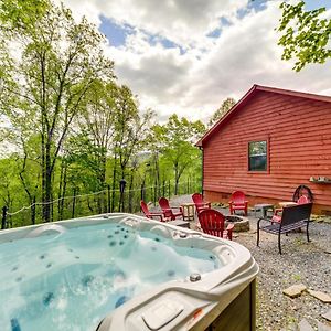 Lauada Bryson City Vacation Rental - Hot Tub And Lake Views Exterior photo