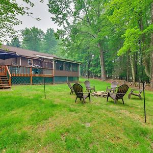 Lake Ariel Tranquil Lake Wallenpaupack Home With Fire Pit! Exterior photo