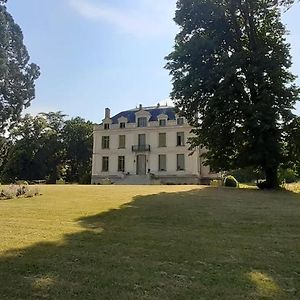 לינה וארוחת בוקר Mazières-de-Touraine Le Chateau Du Breuil Exterior photo