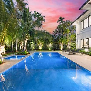 מיאמי Villa In Coral Gables With Pool Jacuzzi Game Room Exterior photo