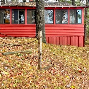 Three Lakes Little Red Lakeside Cabin Exterior photo