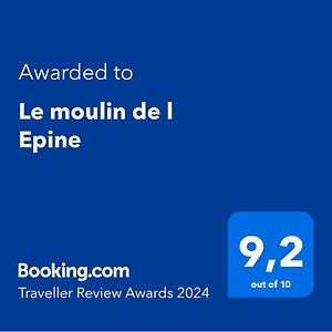 הוילה Taintrux Le Moulin De L Epine Exterior photo