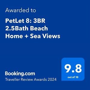 ויקטור הרבור Petlet 8: 3Br 2.5Bath Beach Home + Sea Views Exterior photo