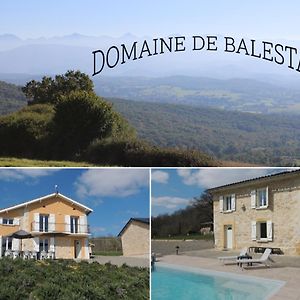 הוילה Roquefort-sur-Garonne Domaine De Balesta Exterior photo